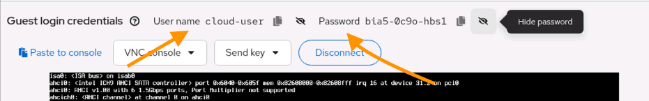 generated username password